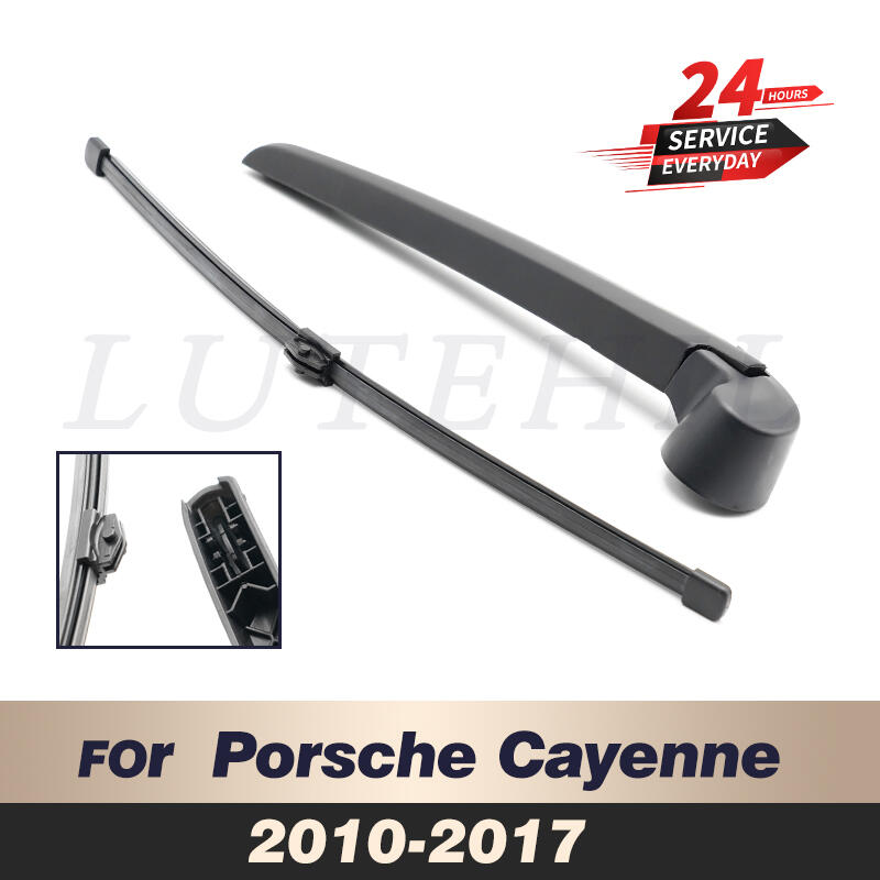 Комплект щеток и рычагов заднего стеклоочистителя 14 дюймов для Porsche Cayenne 2010-2017 2011 2012 2013 2014, лобовое стекло, заднее окно