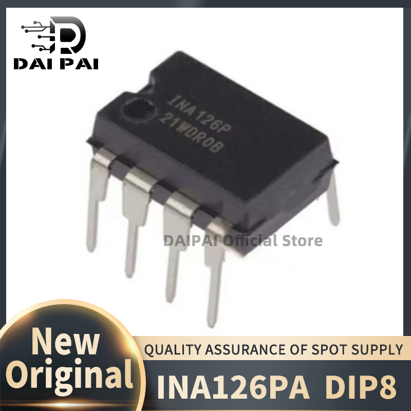 (10 шт./лот) 100% новый оригинальный INA126PA INA126P DIP8 INA126 126PA 126 IC инструментальный усилитель