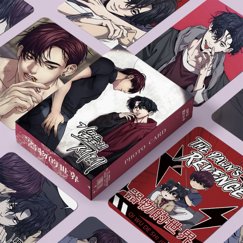 55 шт./компл., корейская BL Manhwa Laser Lomo Card Lee Jeoh, Do Seongrok HD фотокарта, коллекционные карты, подарок для фанатов