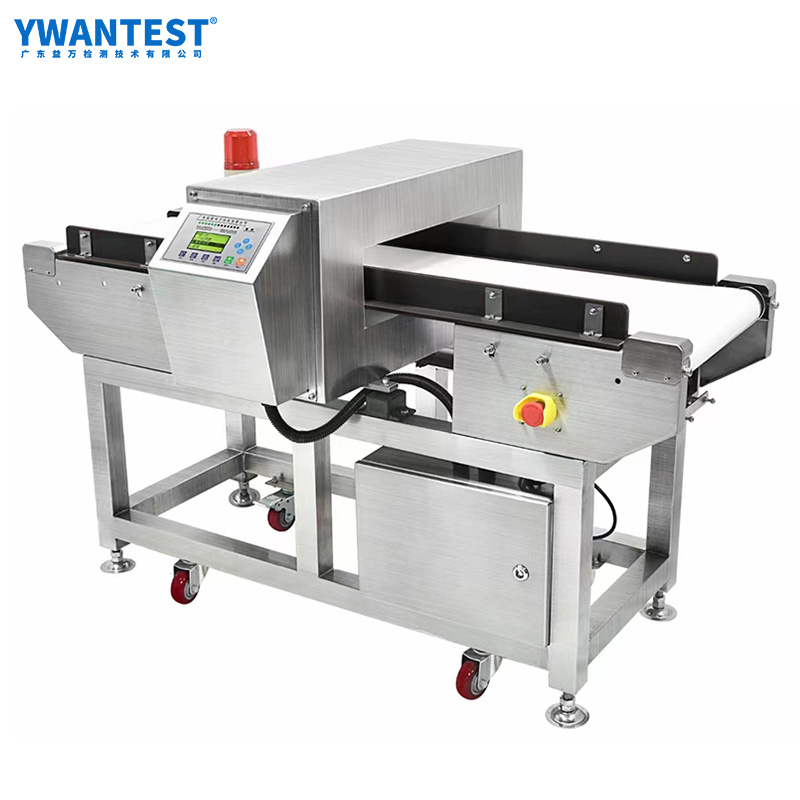 Food Metal Detector 818 With Smart LCD Screen High Accuracy Food Conveyor Belt For Industry Food