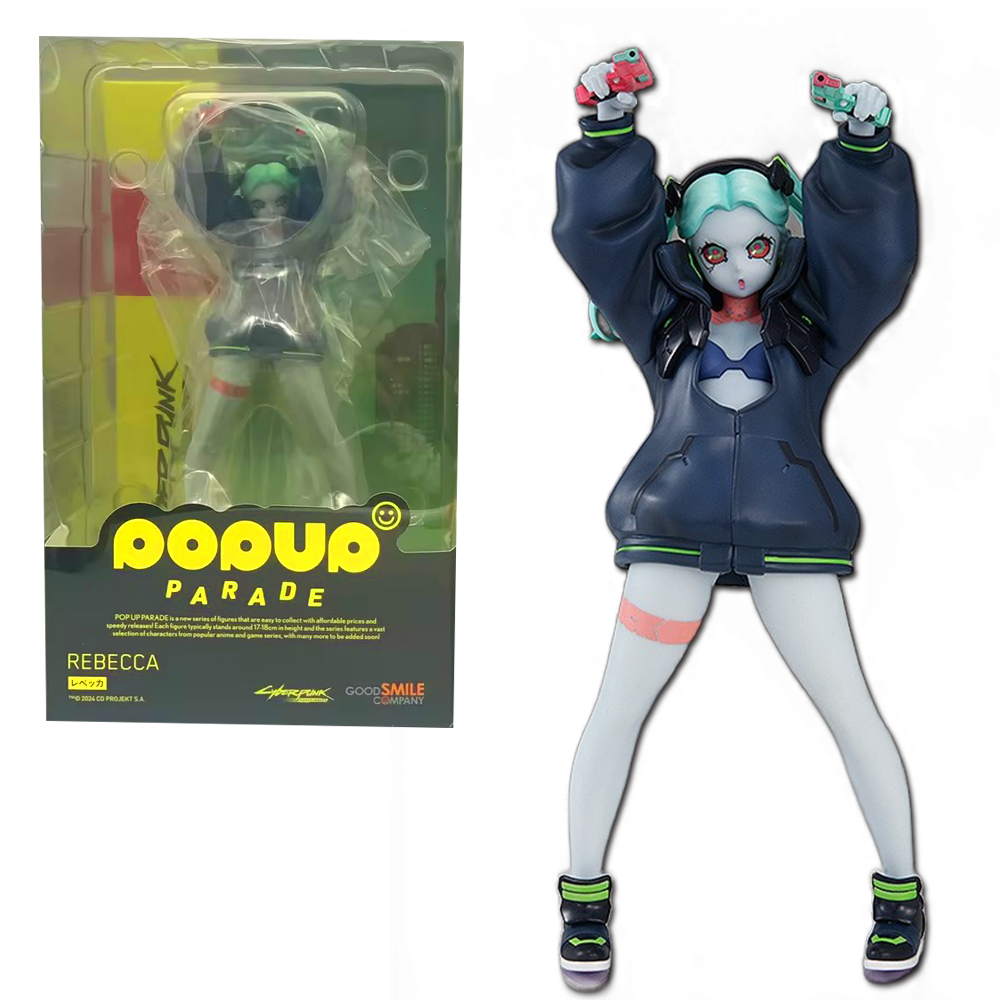 16CM Anime Game Cyberpunk: Edgerunners Rebecca Figure Standing Anime Model Toy Gift Lucy Collection David Martinez Aciton Figure