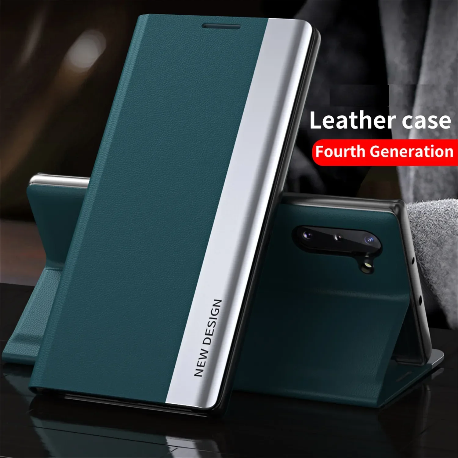 Custodia a libro in pelle di lusso con supporto per Samsung Galaxy S26 S25 S22 S23 S24 Ultra S10 Plus S20 S21 FE Note 10 Plus 20 Ultra