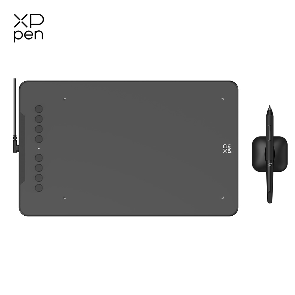 Tableta Gráfica XPPen Deco 01 V3 de 10*6 Pulgadas para Videoconferencias, Transmisiones, Educación a Distancia, Reuniones en Línea y Dibujo