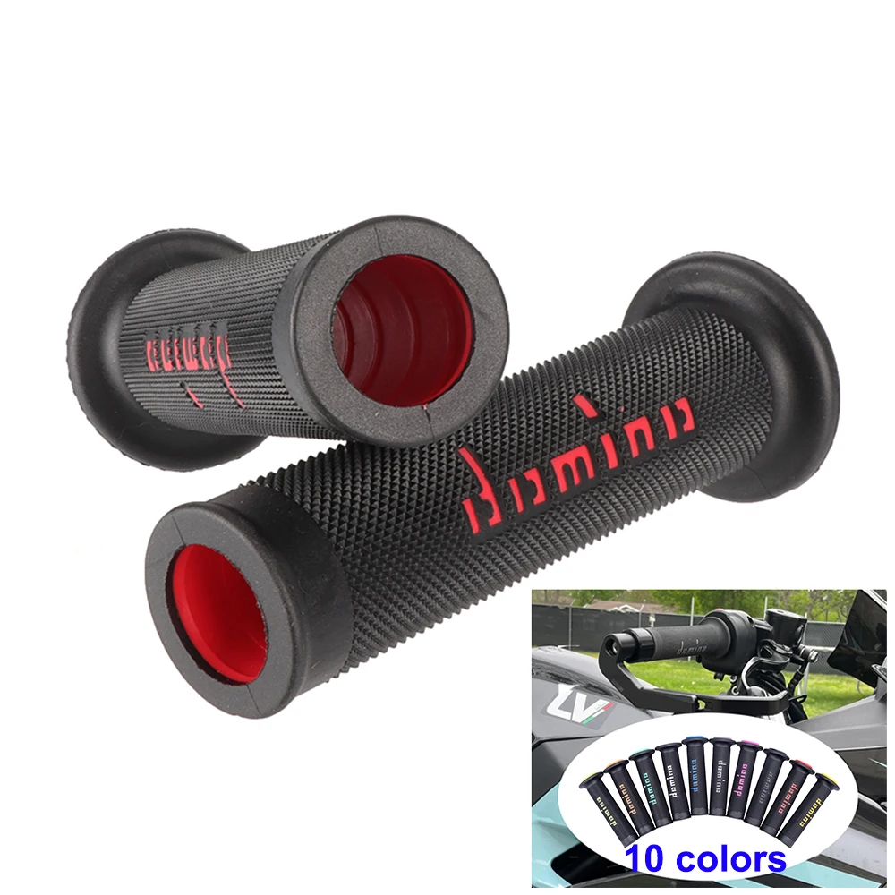 Puños de Gel para Motocicleta de 7/8" (22-24mm) de Goma Antivibración para KTM Yamaha Dirt Bike Motocross