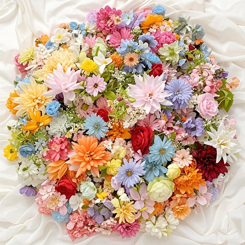 20/52 шт. миниатюрных искусственных цветов из шелка, случайный микс, для домашнего декора, поделок, подарков, аксессуаров, свадебного декора невесты