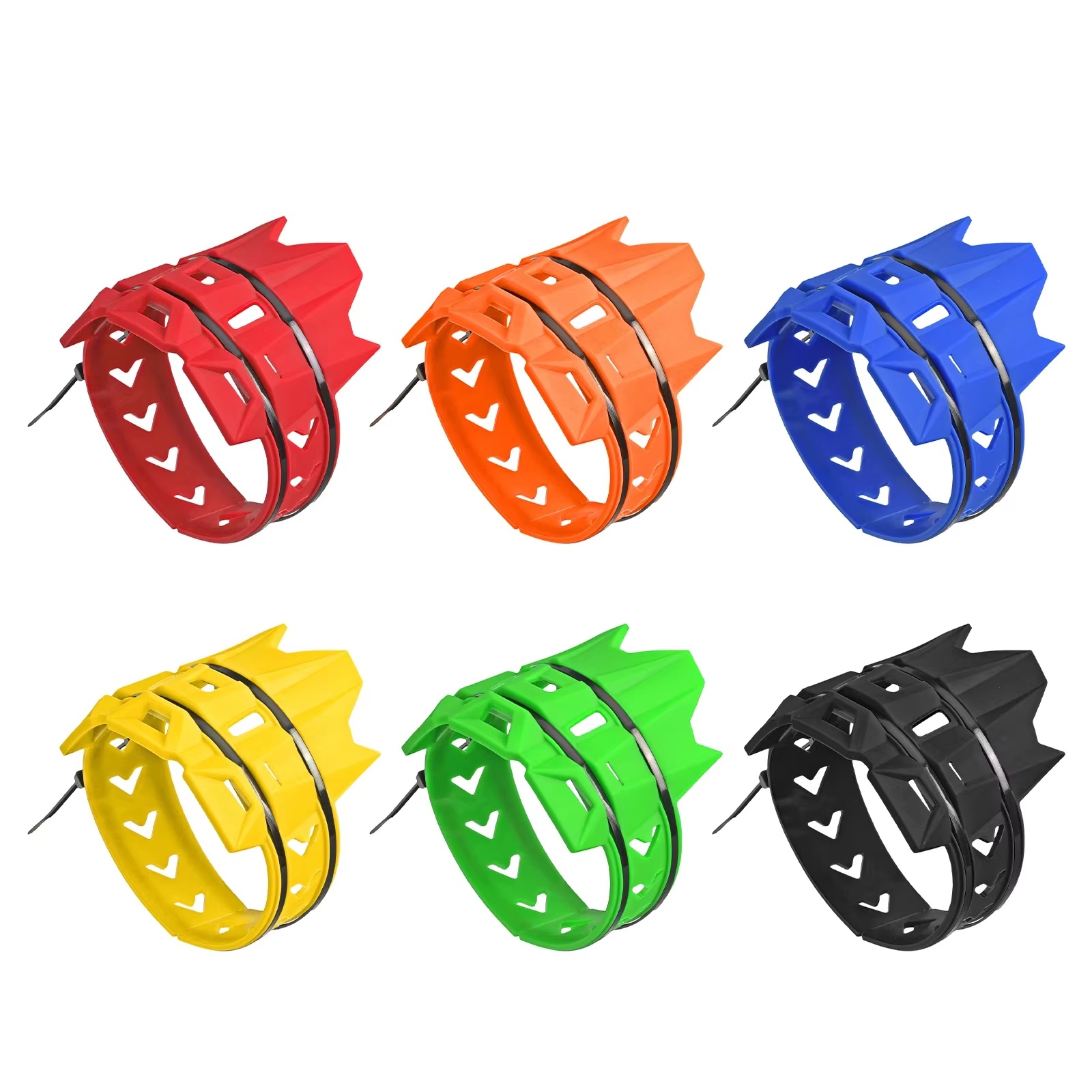 1pc Universal Motorcycle Exhaust Pipe Protector Cover Heat Shield For KTM SX XC EXC SXF XCF XCW EXCF Honda Yamaha Kawasaki Suzuk