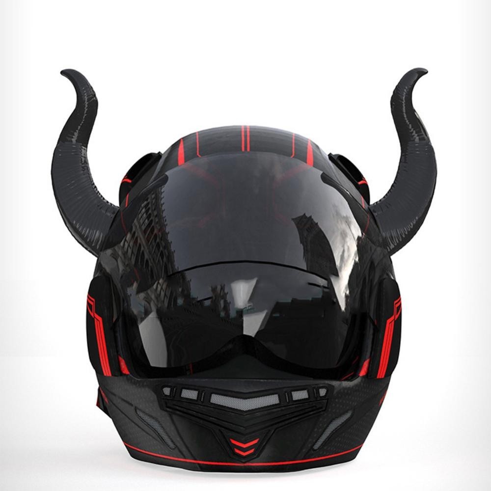 2 個オートバイヘルメット装飾悪魔の角スタイルバイクヘルメットアクセサリーステッカーコスプレスタイリング吸盤付き