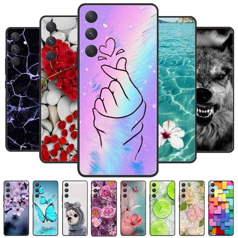 Per Samsung Galaxy A17 5G Custodia morbida in silicone TPU per Samsung A17 Custodia paraurti A 17 SamsungA17 Custodia antiurto Coque Cover
