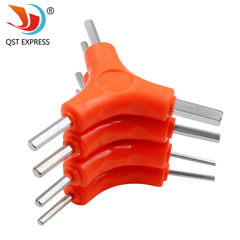 3 Trong 1 Trigeminal Bộ Chìa Lục Giác/2.5/3/4/5/6/8Mm Bộ Lục Giác cờ Lê Carbon Thép Dụng Cụ Cầm Tay Xe Đạp Công Cụ Bảo Trì