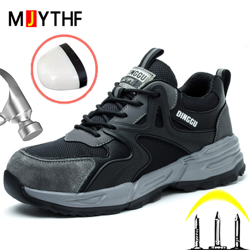 Botas de Segurança Isoladas 6KV, Anti-Impacto, Anti-Furo, Calçados de Segurança Masculinos com Biqueira Composta, Botas de Proteção para Homens