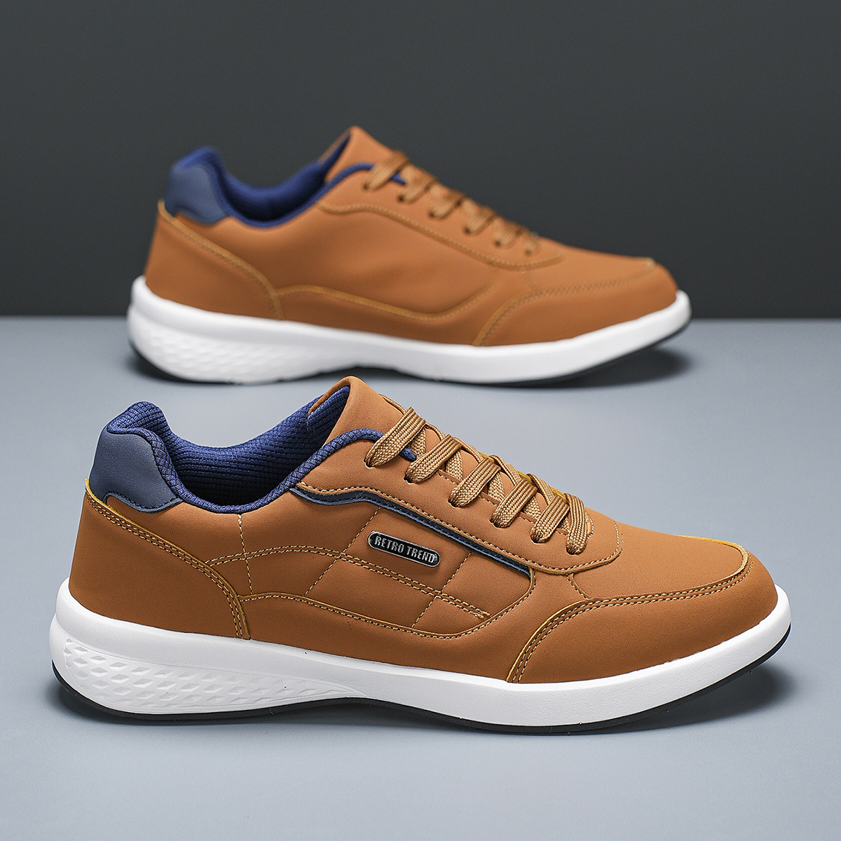 Męskie buty outdoorowe w dużych rozmiarach do wędrówek i biegania, wygodne, codzienne, uniwersalne, modne buty sportowe dla par, do treningu.