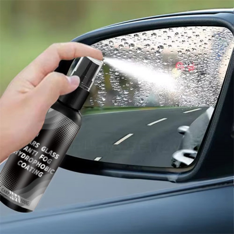 Spray Impermeabilizante para Carros, Revestimento de Proteção Contra Chuva, Hidrofóbico para Vidros, Fluido Repelente de Chuva para Carros, Impermeabilização de Espelhos e Para-brisas