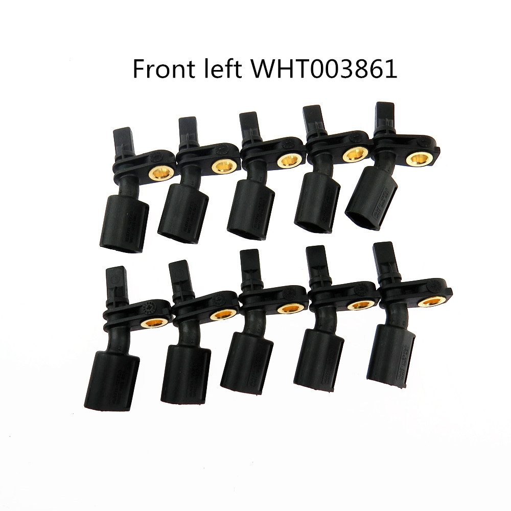 WHT003861 10 pièces Capteur de vitesse de roue ABS avant gauche pour Golf Passat Polo 9N 6R 6C A1 A2 S3 TT Fabia Leon 6Q0927803B