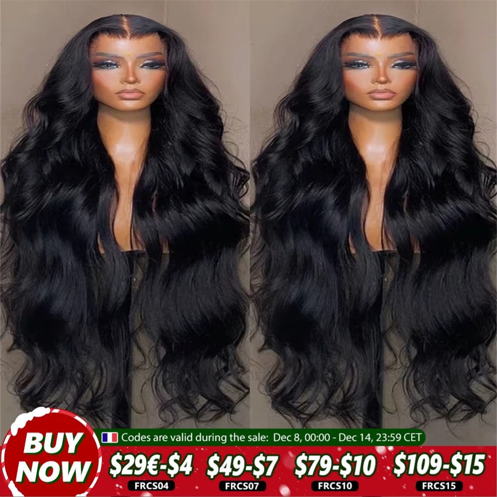 Pelucas de cabello humano para mujer, postizo de encaje transparente HD de 30 y 32 pulgadas, 13x4, 13x6, 180 de densidad, brasileño