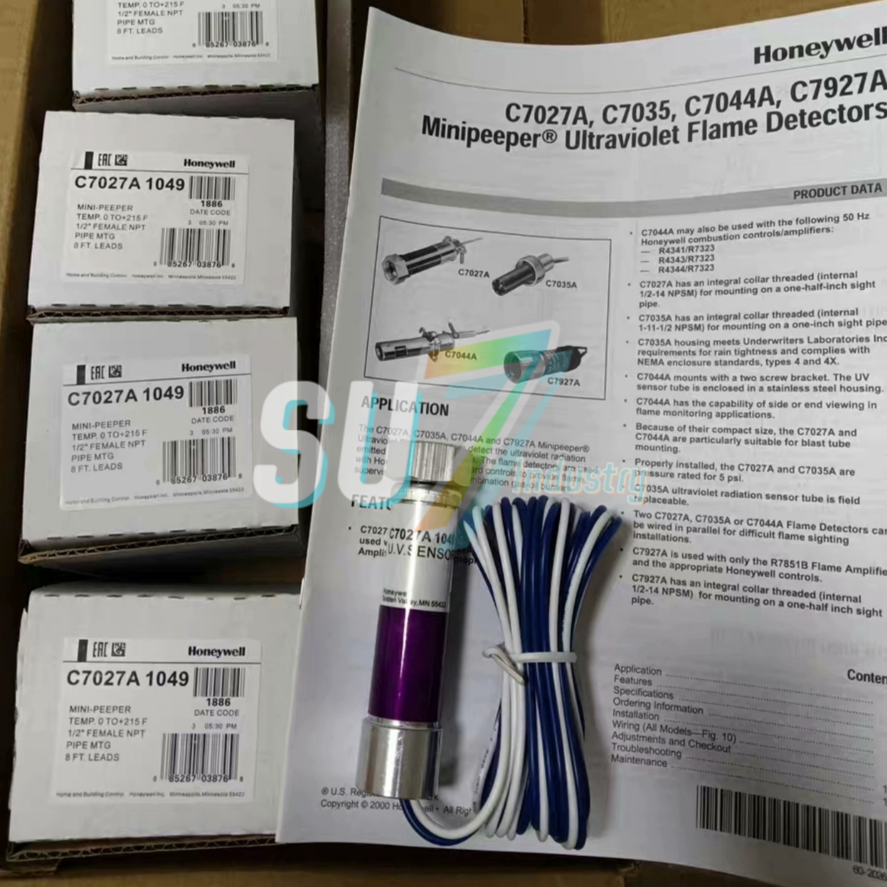 C7027A1049 Nieuwe originele vlamdetectorsensor