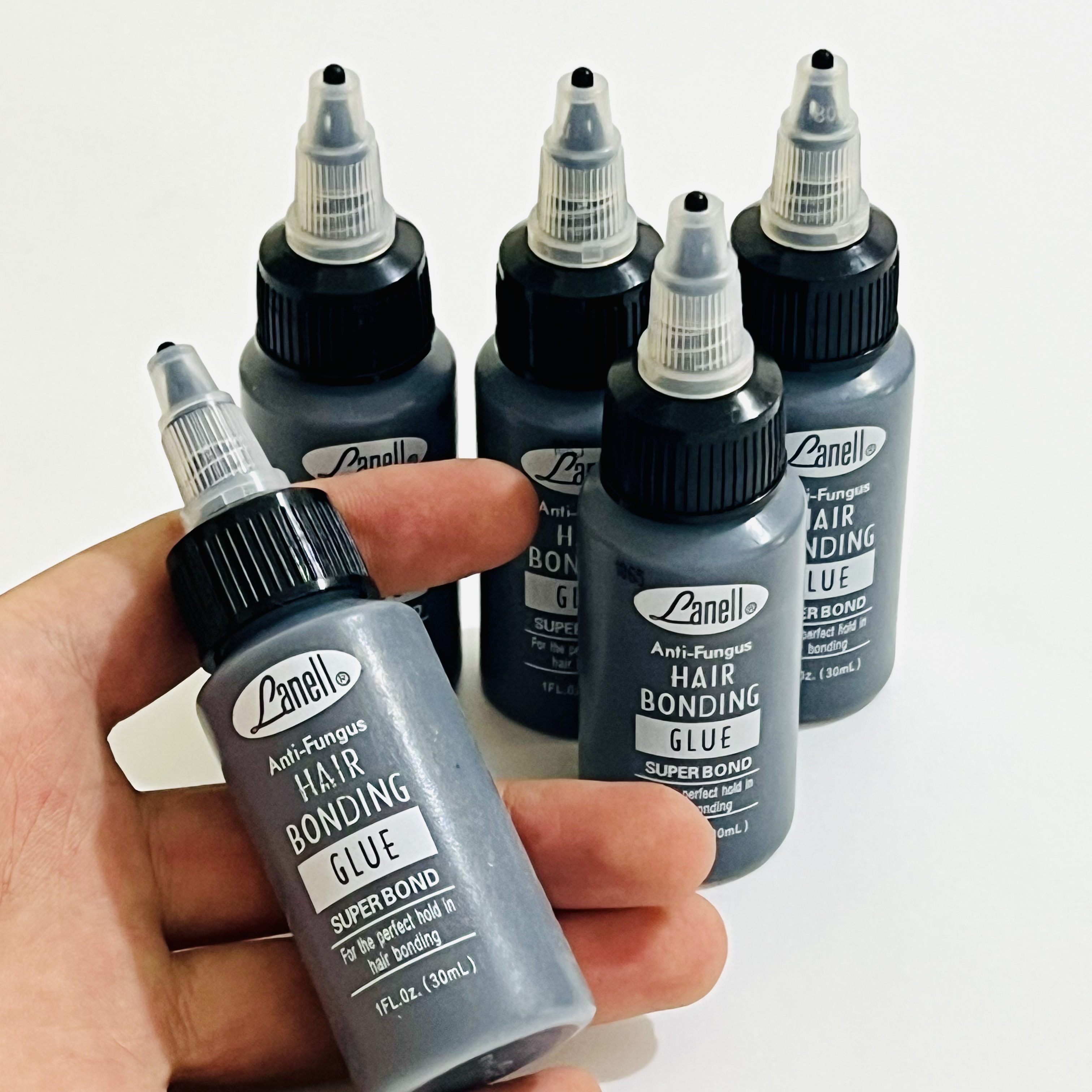 Pegamento Antihongos para Extensiones de Cabello Lanell Negro al por Mayor