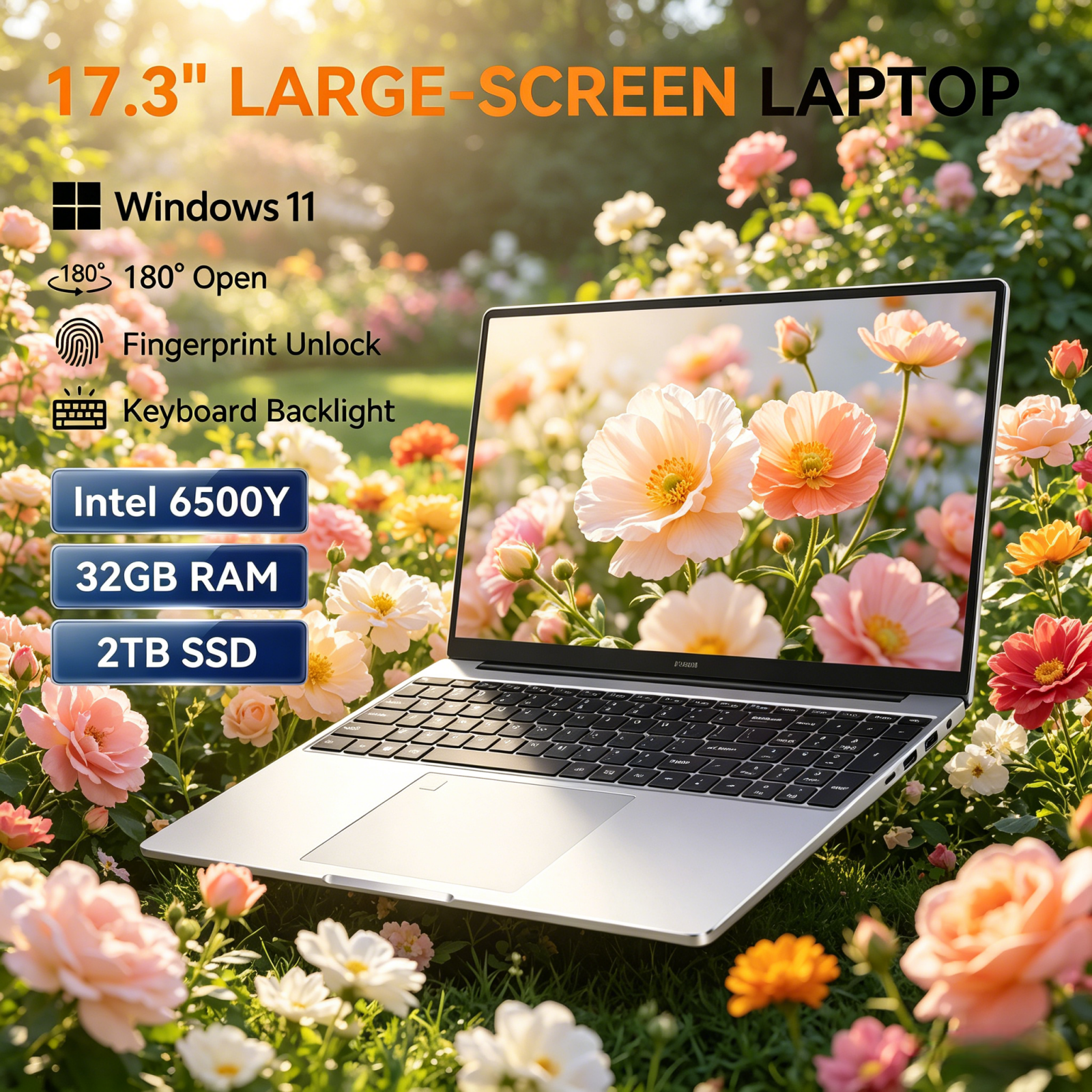 人気商品 17.3インチ 超軽量ノートパソコン Intel 6500Y 32GB 1TB/2TB SSD 高画質 Windows 11 オフィス搭載ノートブック