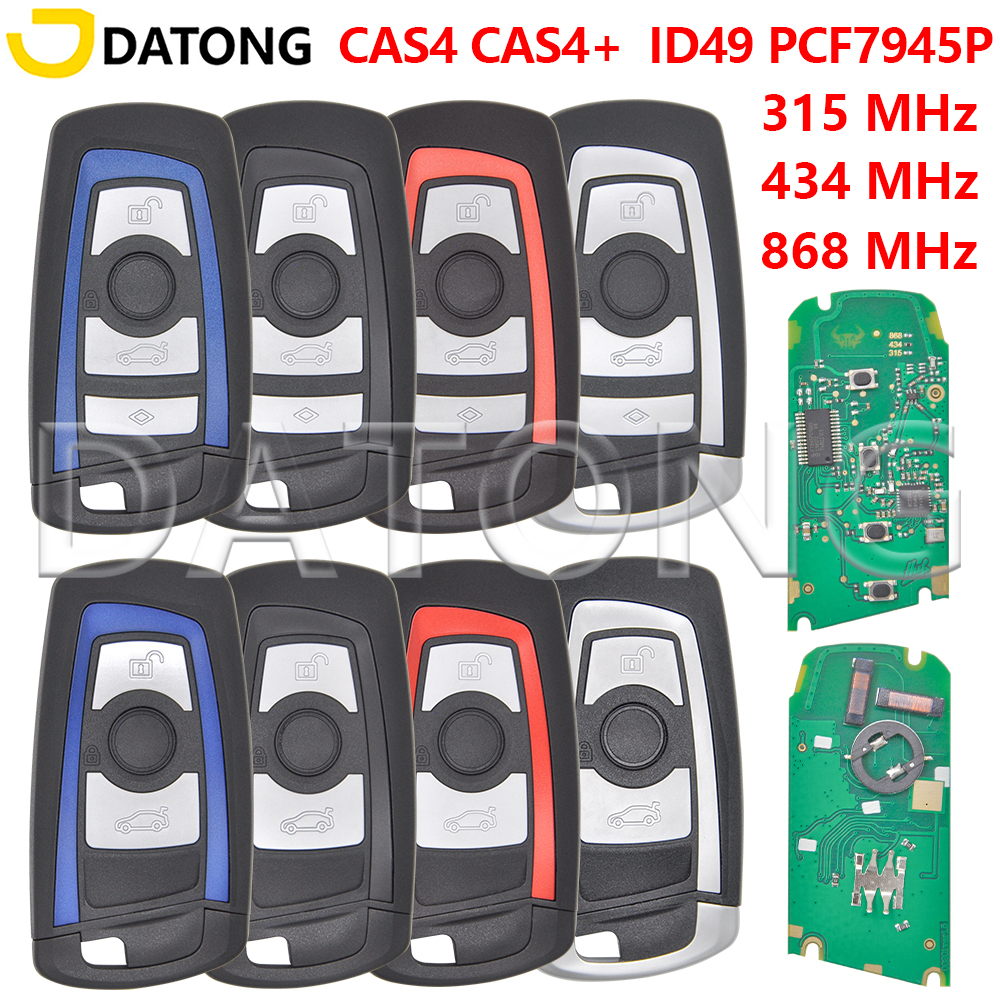 Datong Welt Auto Smart Key Für BMW F 1 2 3 4 5 6 7 CAS4 + FEM System 315 Mhz/433 Mhz/868 Mhz ID49 Chip Auto Fernbedienung Schlüssel Keyless Entry