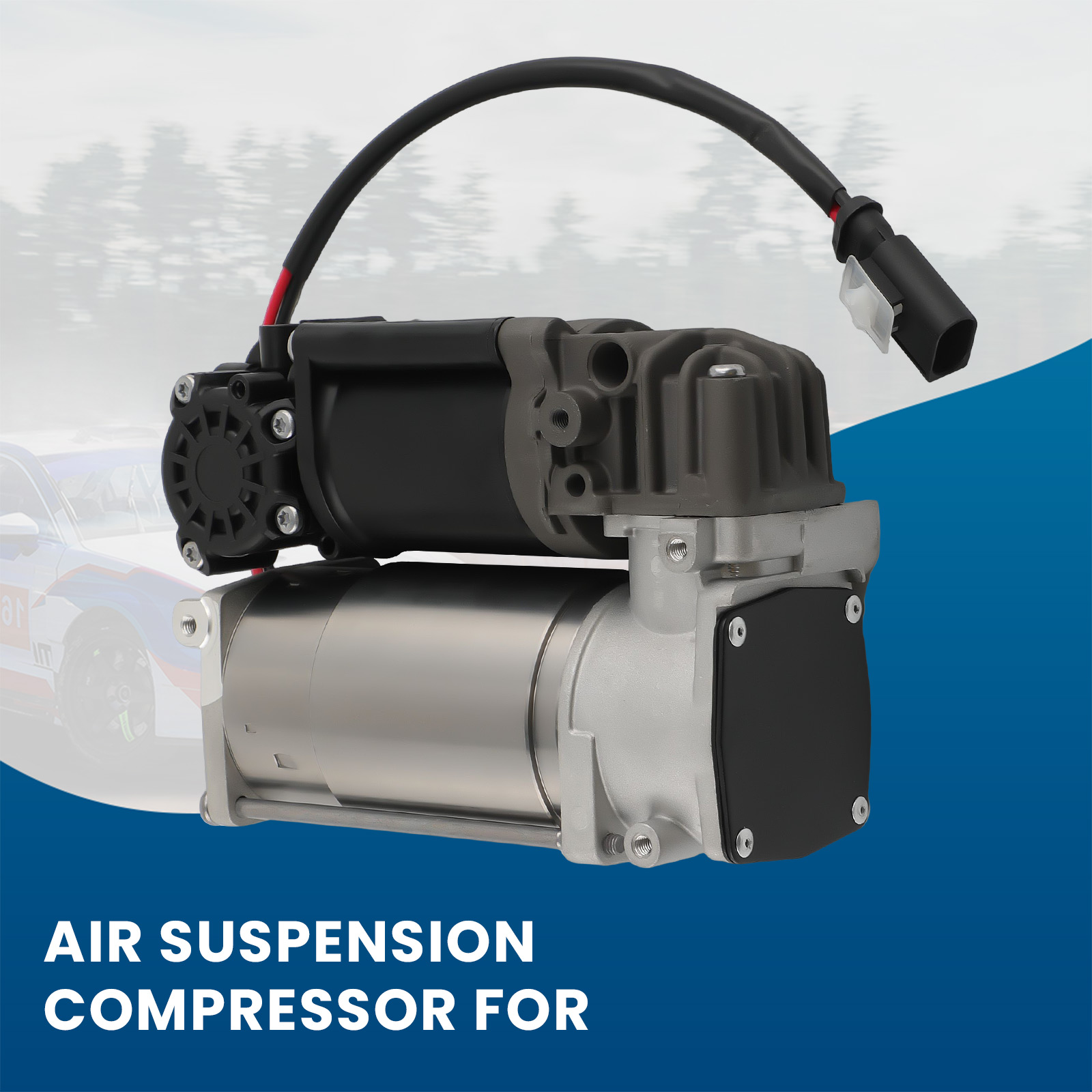 Luchtveringcompressorpomp + relais voor Mercedes Benz E-klasse W212 2123200404 2123200104