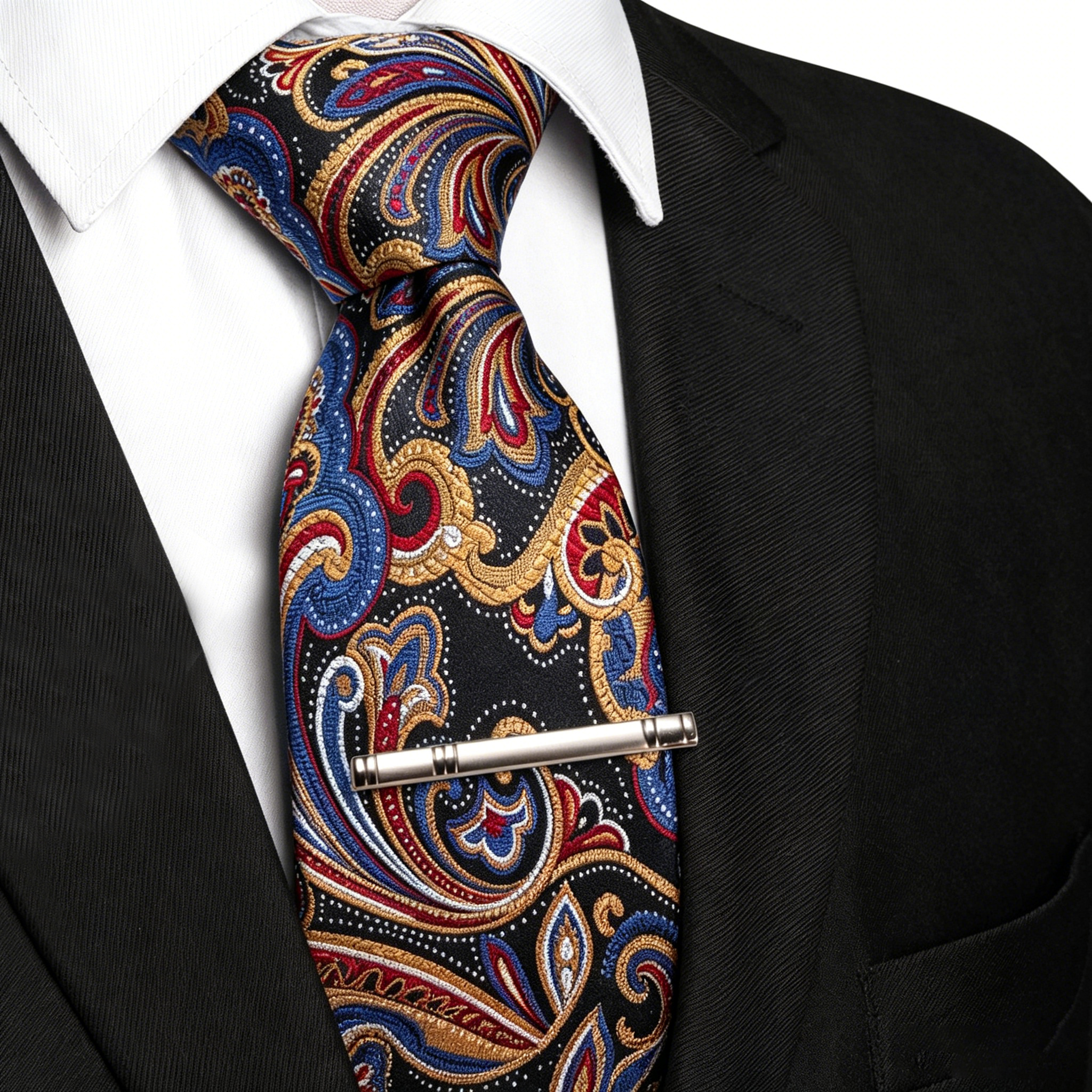 Eastepic 8 Cm Rode Jacquard Banden Voor Mannen Mannen Stropdas Kwaliteit Accessoire Geometrische Ontwerp Streep Check Bloem Blad Wedding party
