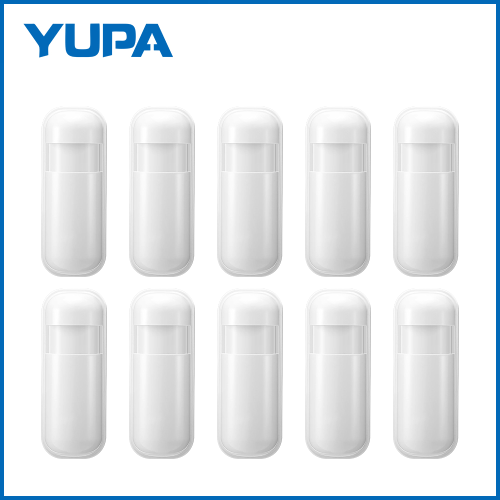 YUPA – capteur PIR infrarouge sans fil 433MHz EV1527, détecteur de mouvement de haute qualité pour système d'alarme de sécurité domestique PG-103 105 106 107