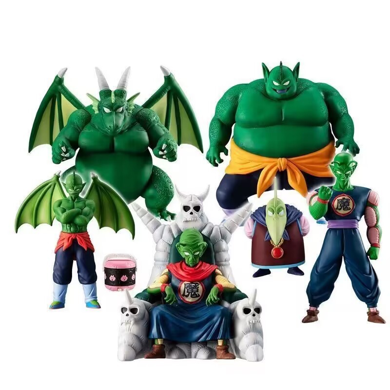 9.5cm anime dragon ball piccolo daimao figura címbalo pandeiro tambor piano rei piccolo pvc figuras de ação modelo brinquedos presentes