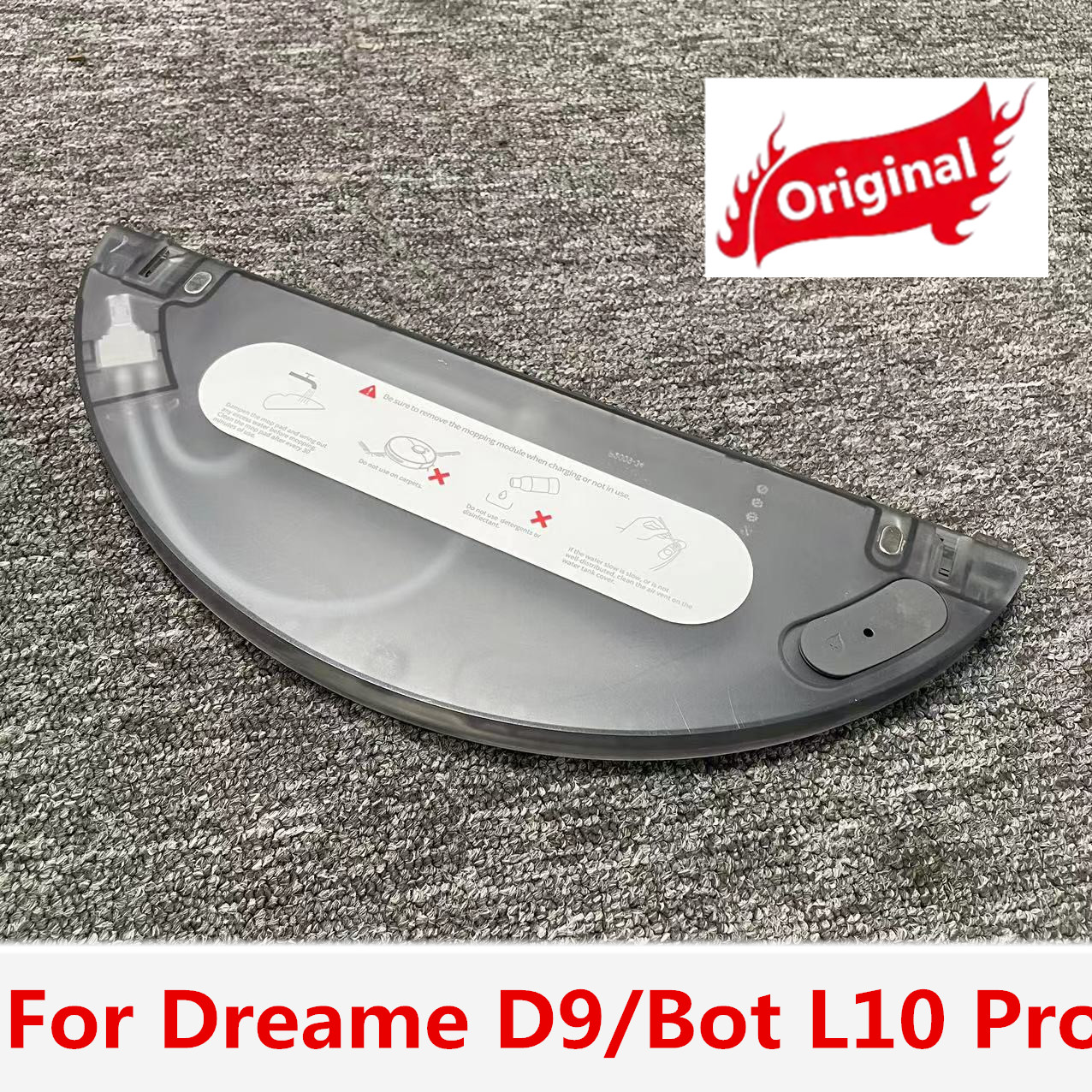 Для Dreame D9/Bot L10 Pro резервуар для воды робот-пылесос запасные части сменная моющаяся ткань швабра резервуар для воды тряпка аксессуары