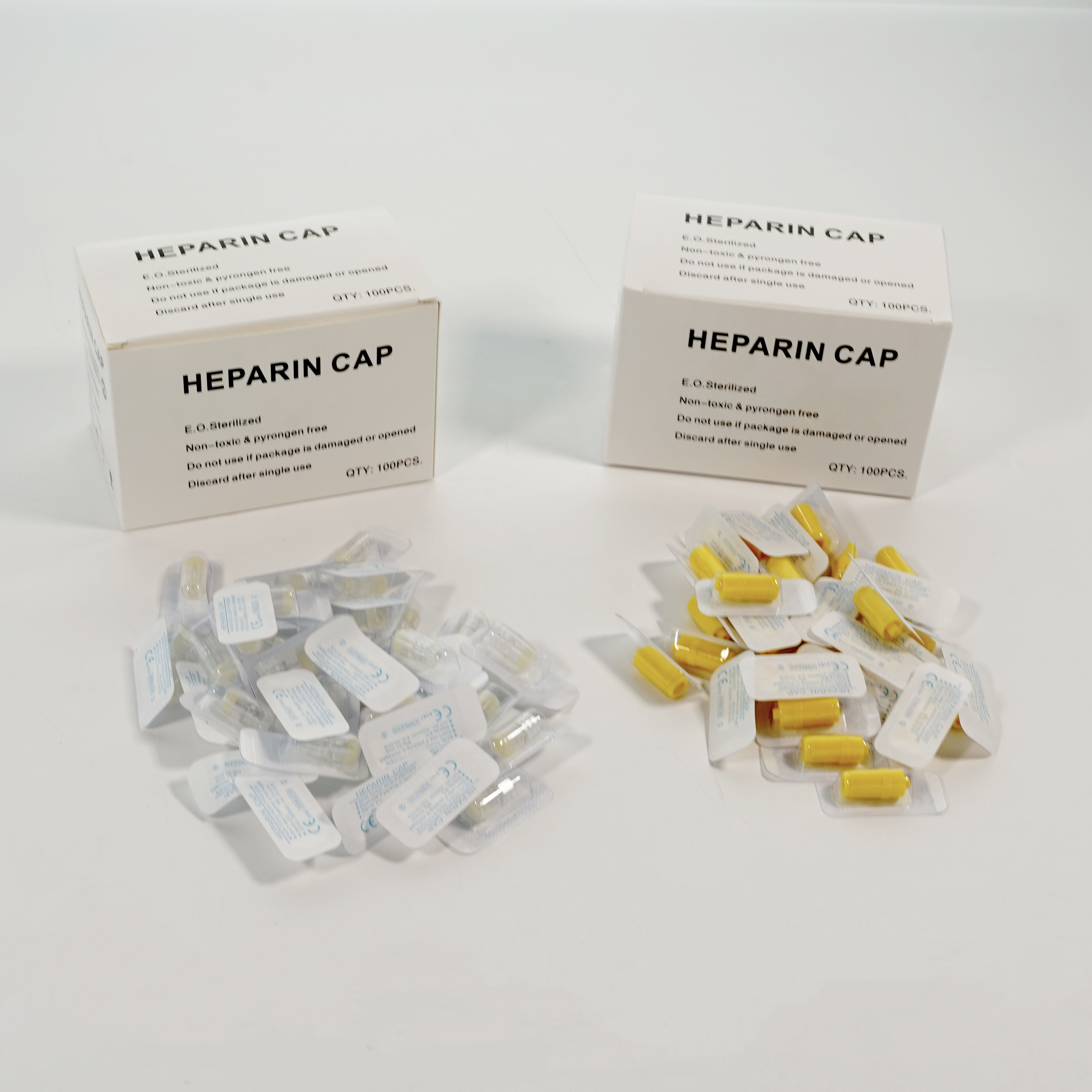 Heparine Cap Iv Wegwerp Canule Heparine Caps Voor Hond Kat Huisdier Veterinaire Benodigdheden