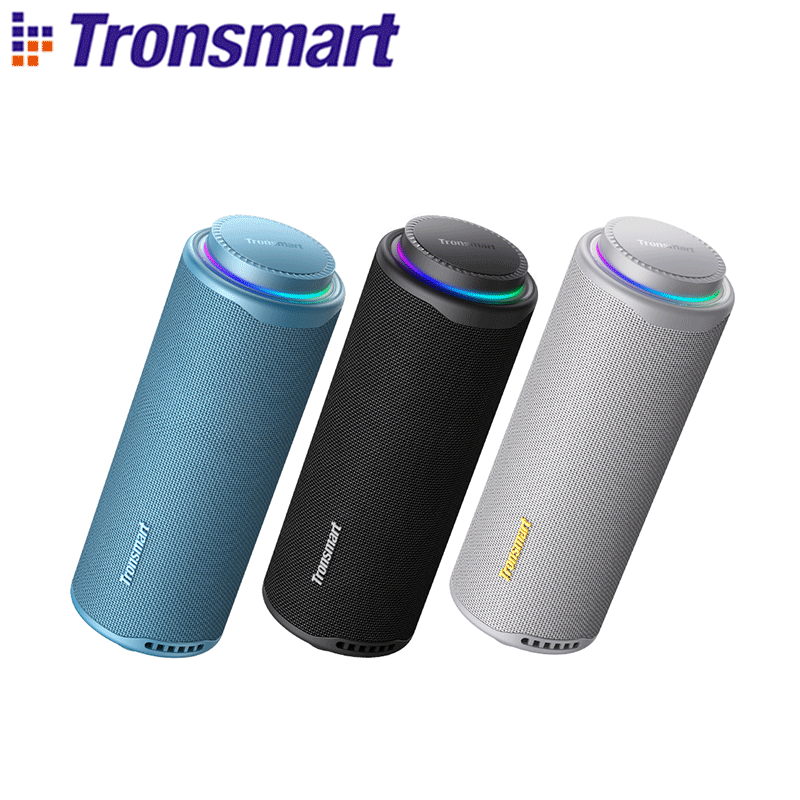 Динамик Tronsmart колонка bluetooth T8, портативный Bluetooth-динамик с глубокими басами, 40 Вт, звук на 360 градусов, водонепроницаемый IPX7, подарки на Хэллоуин, Новогодние подарки
