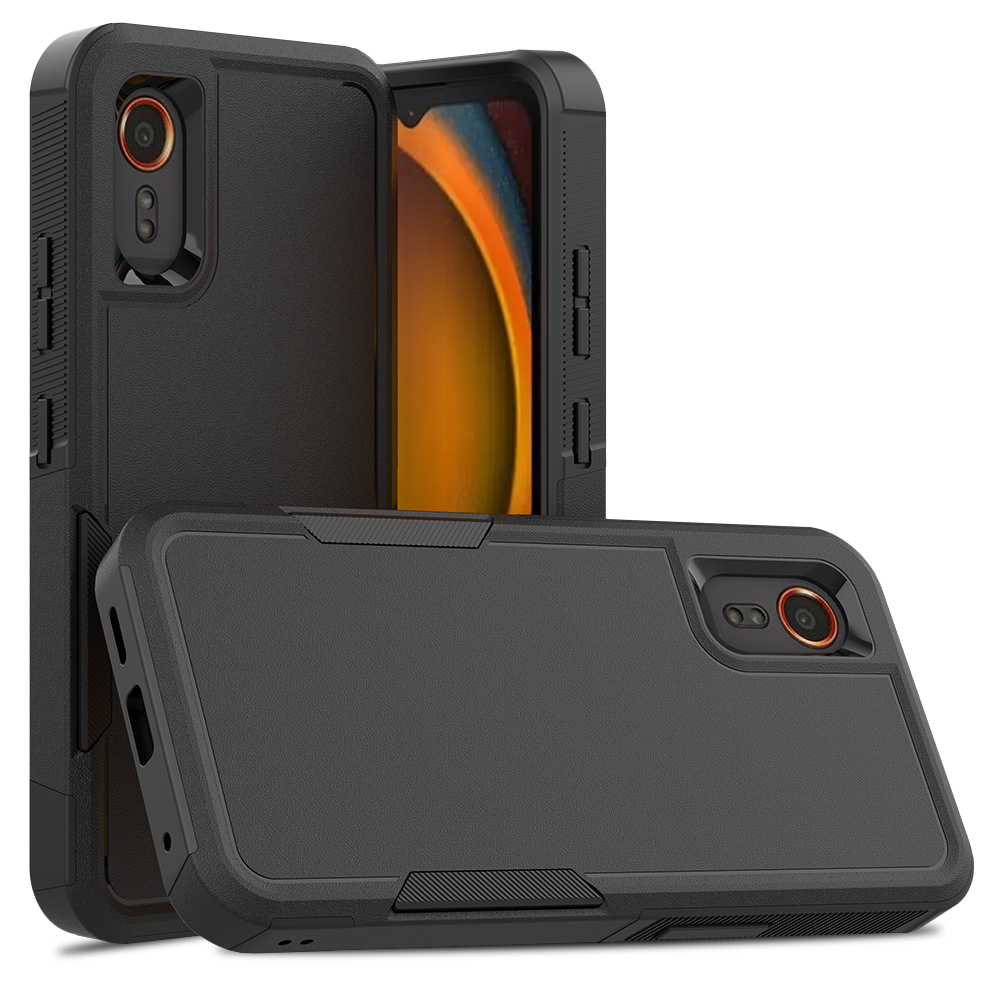 Nuova custodia in TPU/PC per Samsung Galaxy X Cover 7 / Xcover 7 Cover per telefono antiurto Armatura ibrida Shell 2IN1 Protezione a doppio strato