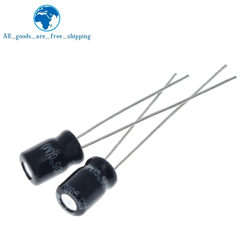 TZT 50/100 шт. Высококачественный электролитический конденсатор 50V10UF 5*7 мм 10UF 50V 5*7