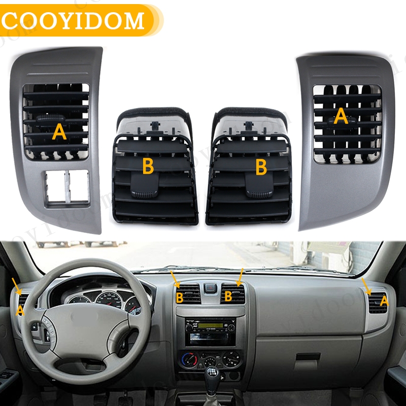 Salida de ventilación A/C, tablero de aire acondicionado para Great wall Wingle 3/5, Panel de marco de placa para Isuzu d-max MU-X Chevrolet