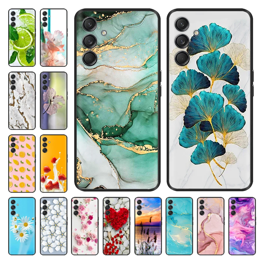 For Samsung Galaxy A16 5G Case For Samsung A16 5G Cover New Black Silicone Protective Bumper Fundas For Samsung Galaxy A16 Coque