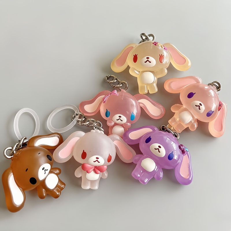 Neu eingetroffen: Anime-Actionfigur Sugarbunnies Anhänger Blindbox Desktop-Spielzeug Schlüsselanhänger Sommer-Strandurlaub-Serie Ornament Geschenk