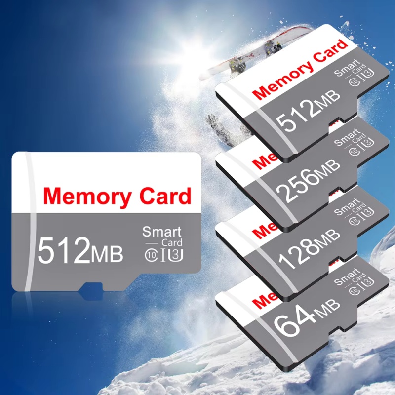 การ์ดหน่วยความจำความจุขนาดเล็ก 64M 128M 256M 512M การ์ด TF สำหรับกล้องวงจรปิดหรือกล้องคลาส 10 การ์ดหน่วยความจำความเร็วสูง