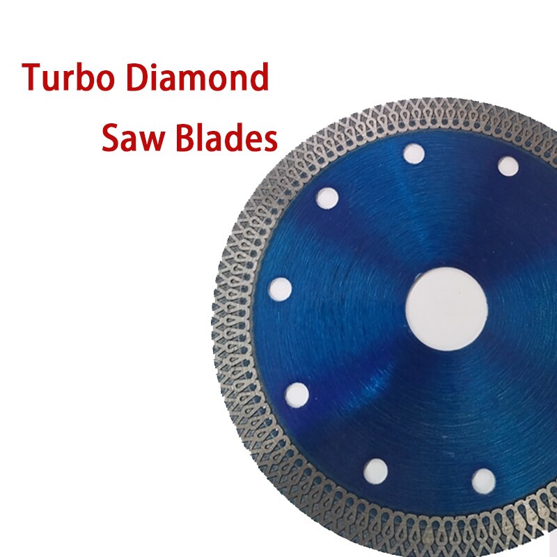 105 มม./115 มม./125 มม.Turbo Diamond Saw Blade หินแกรนิตหินอ่อนตัดกระเบื้องพอร์ซเลนเซรามิค 3 ขนาดเครื่องบดมุม