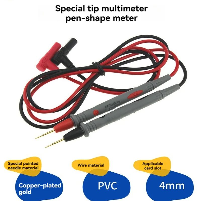 มัลติมิเตอร์ทดสอบ Universal สาย AC DC 1000V 20A CAT III วัด Probes สําหรับ Multi-Meter เครื่องทดสอบลวดเคล็ดลับปากกา