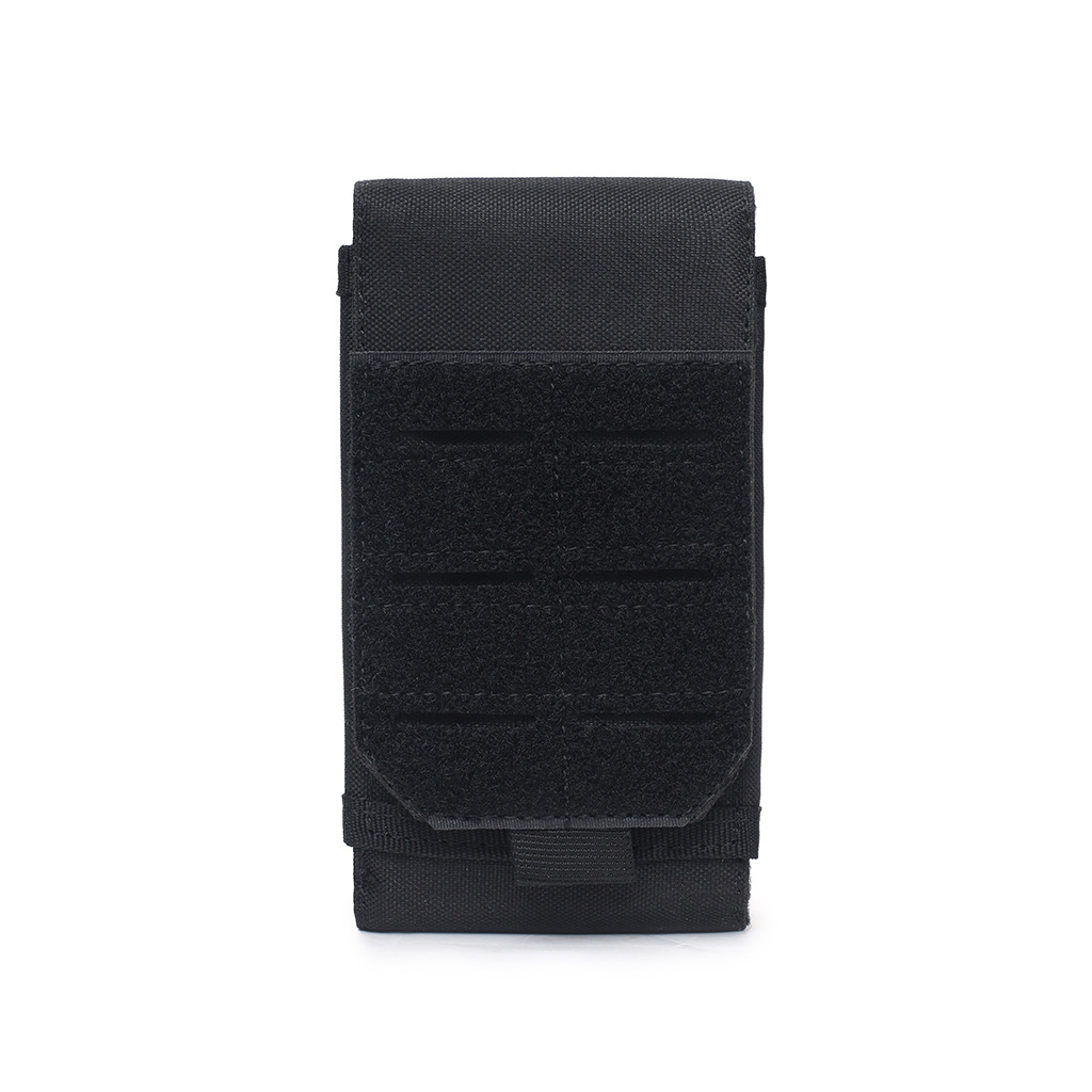 Tactical MOLLE Phone Pouch Waist Pack - EDC Tool Mag Holster Bag for Outdoor Sports Hiking Hunting Camping