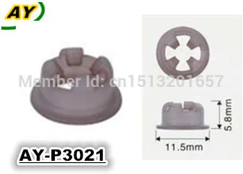 100pieces top feed mpi fuel injector repair kit insulation cap plastic parts for Nissan 200SX (AY-P3021, 11.5*5.8mm) 16600-96E01