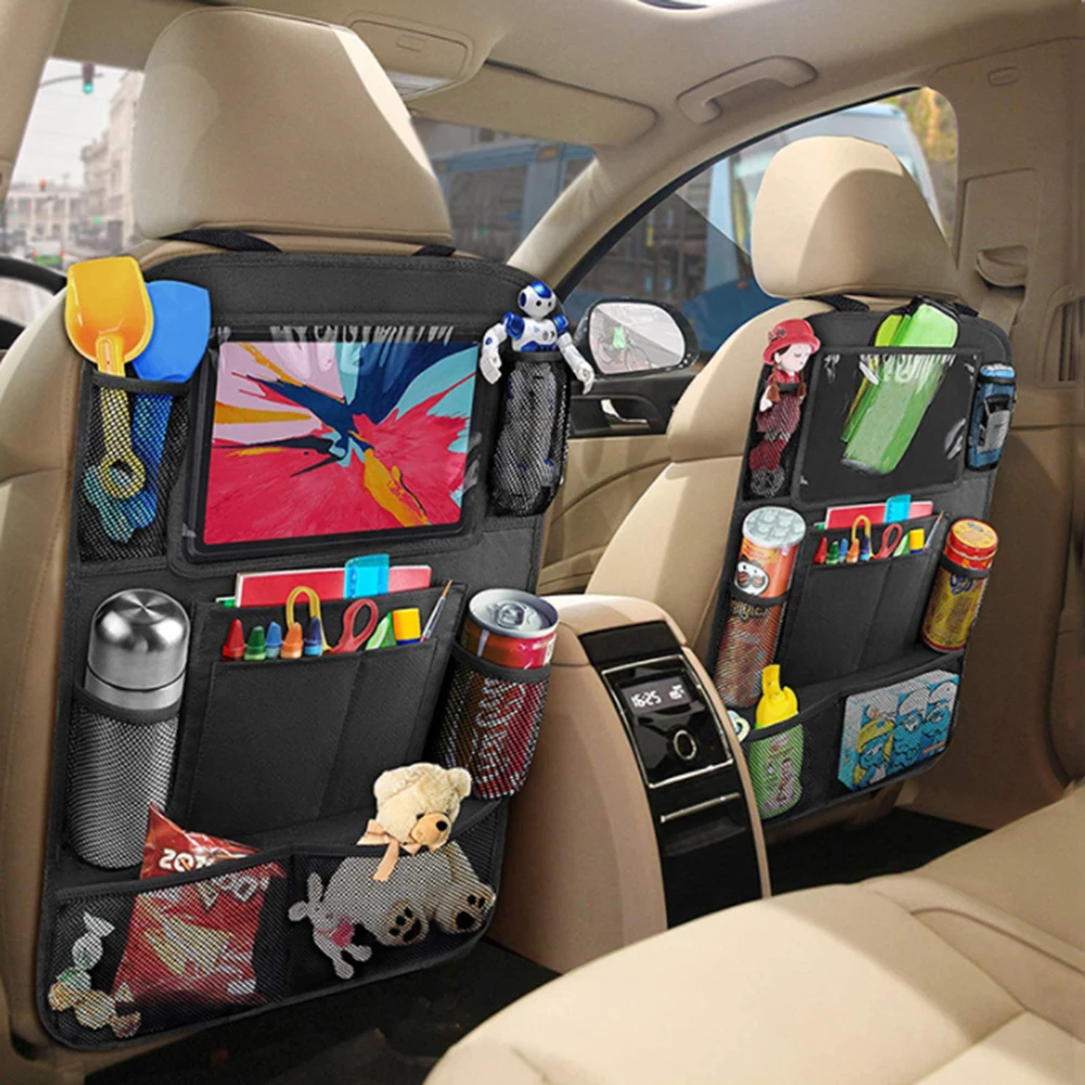 Opbergtas voor autostoel Opbergtas voor de achterkant van de autostoel Auto Telefoon Tablet Opbergtas Opbergtas