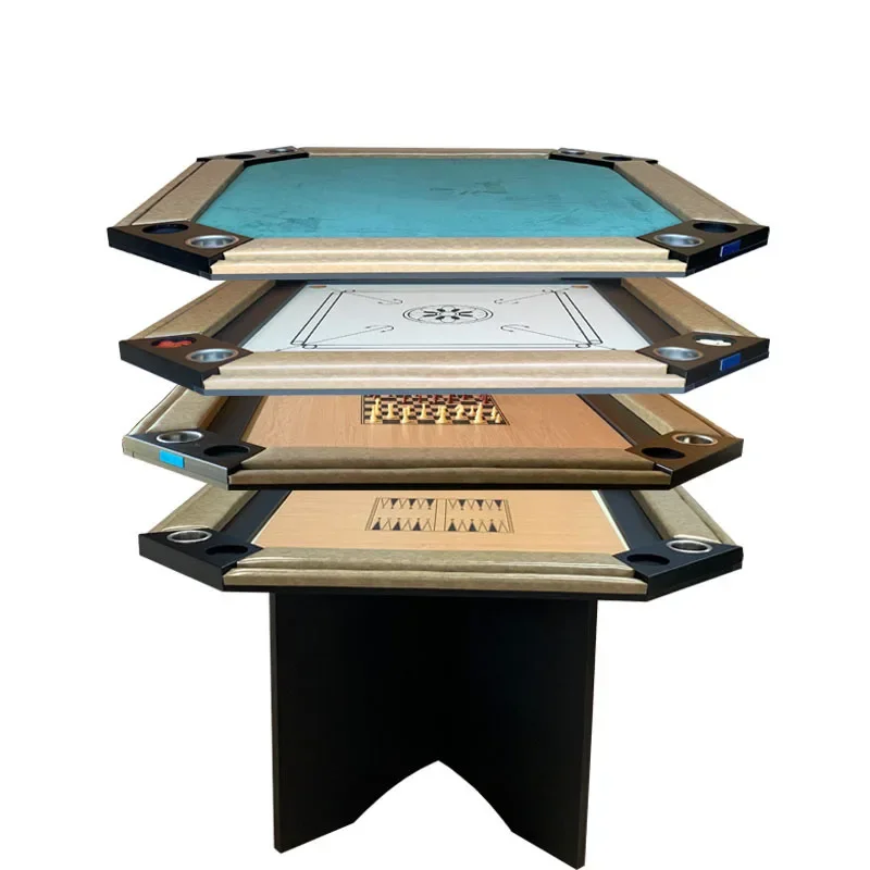 TAO Poker table Multifunctional hand rubbing Mahjong table Chess and cards Leisure and entertainment