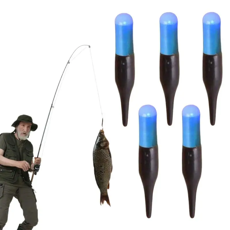 Beleuchtete Angeln Bobbers Nacht Angeln Float Mit Licht Angeln Zubehör LED Glow Stick Für Ehemann Papa Großvater Männer