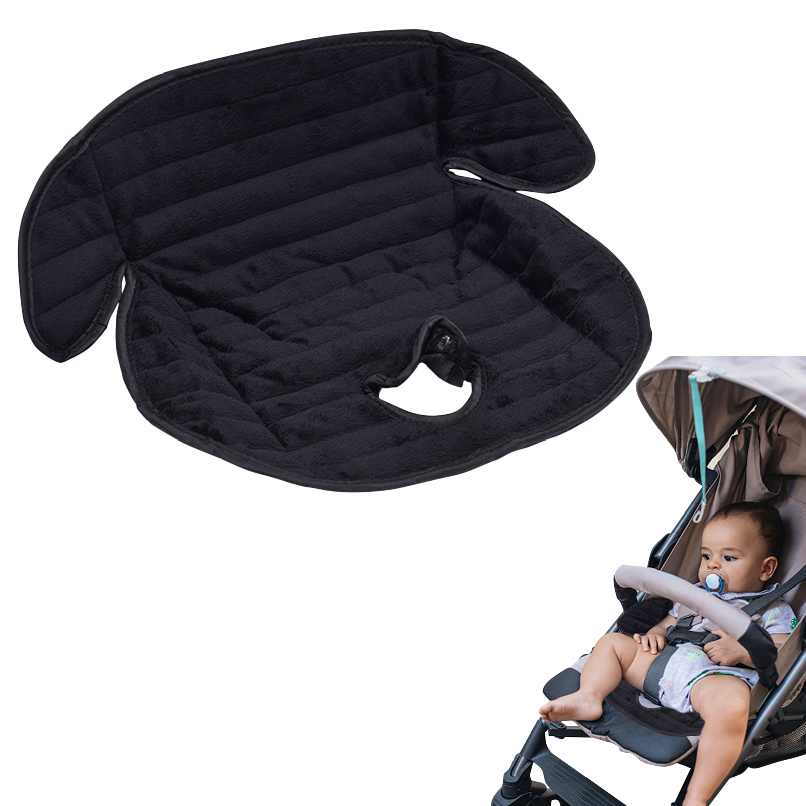 Almofada de carrinho de bebê à prova dwaterproof água protetor de assento de carro lavável pildle almofada sob assentos para carrinho de bebê assento de carro do bebê