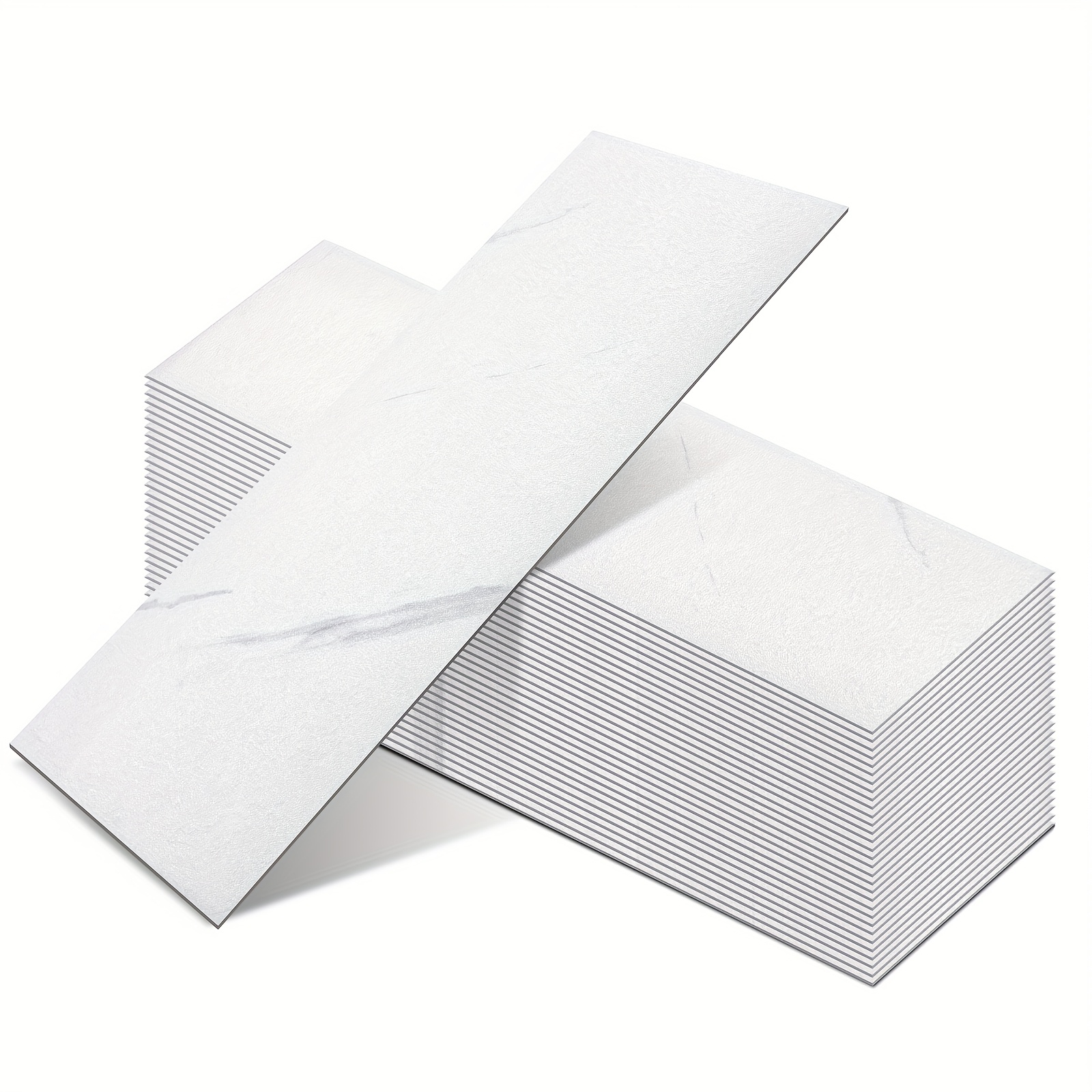 50pcs Peel And Stick Vinyl Flooring Waterproof Self Adhesive Easy for Living Room Bedroom Remodeling