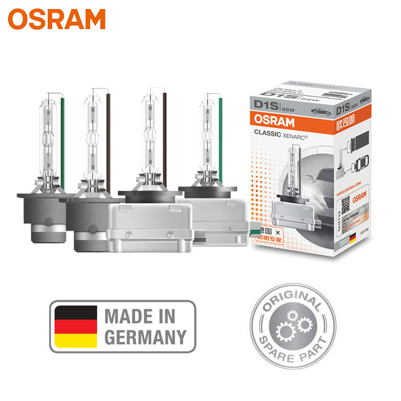 OSRAM D1S D2S D3S D4S D8S D2R D 66140 66240 66340 66440 CLC CLASSIC Pezzo di ricambio originale 4200K HID Lampadina Xenon Bianco Auto Faro