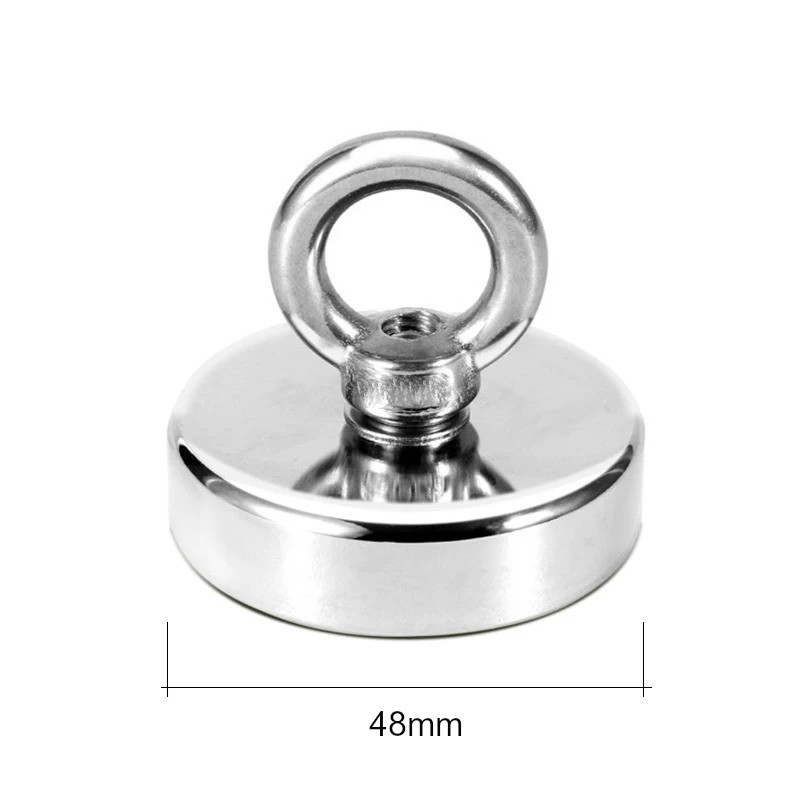 D16MM D42MM Vismagneet Zoekmagneet Super Neodymium Sterke Magneet Zware Zoekmagneet 300 kg Fijne Kerstdagen