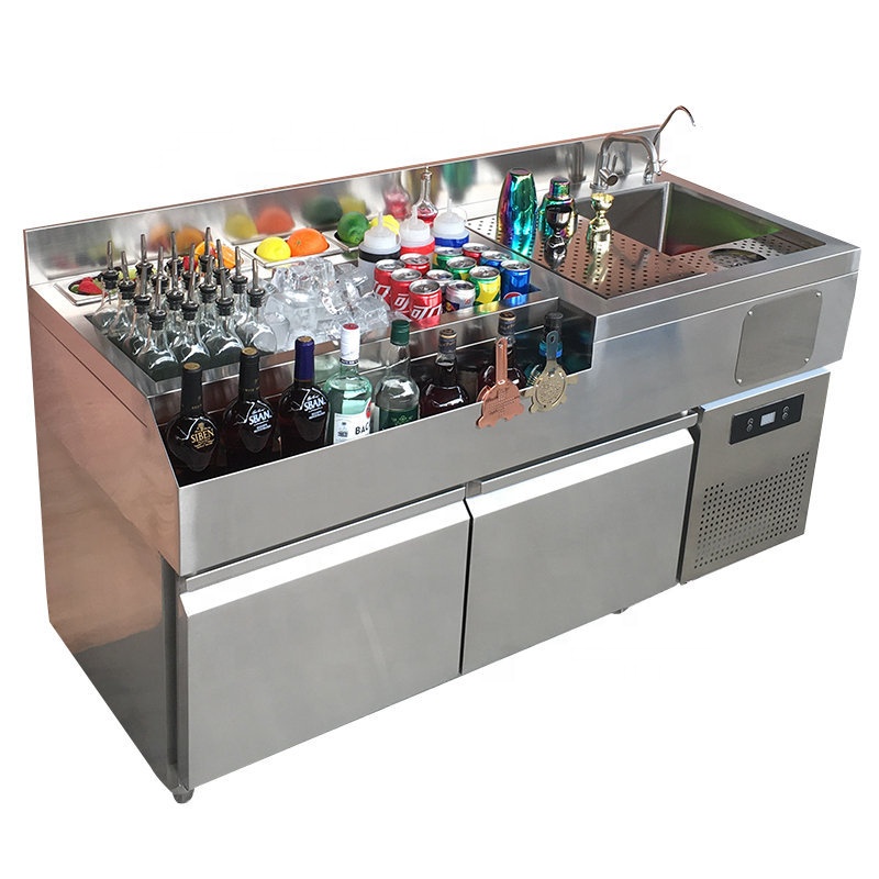ZProfessional estilo americano móveis de bar portátil equipamentos de armários de bar para venda com aço BarZ