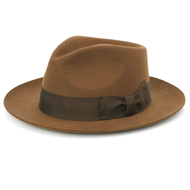 Duża główka męski styl Vintage 100% wełniany kapelusz Fedora, czarny brązowy kolor Grey Coffee Blue 6cm ronda sukienka impreza klasyczna filcowy kapelusz
