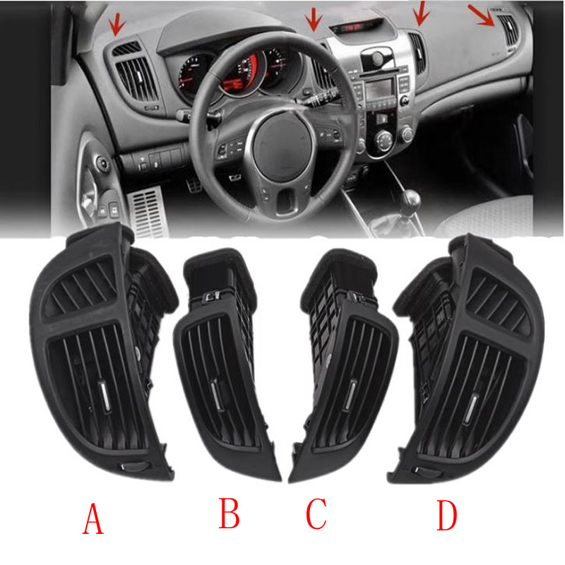 Salida de aire acondicionado para tablero de instrumentos para Kia Forte Cerato Koup 2009 2010 2011 2012 2013 salidas de aire A/C a