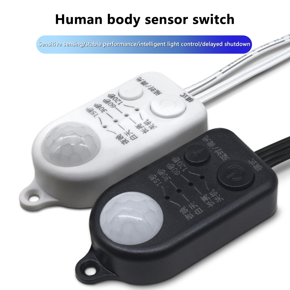 DC 5V-24V USB DC Körper Infrarot PIR Motion Sensor Schalter Menschlichen Motion Sensor Detektor Schalter für LED Licht Streifen